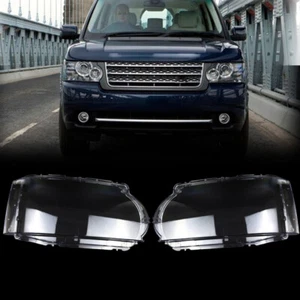 Pair Headlight Lens Cover Lampshade For Land Rover Range Rover Vogue 2010-2013 - Bild 1 von 12