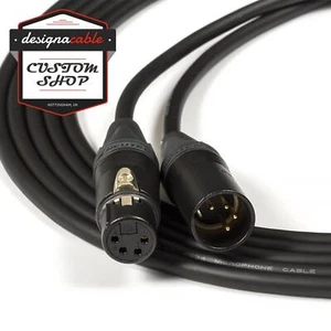 Cable de extensión de auriculares equilibrado. 4 pines macho a hembra XLR. Mogami Quad - Imagen 1 de 2