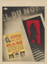 Hotel du Nord 1938 Vintage Film Movie Print Poster Wall Picture Image A4 size