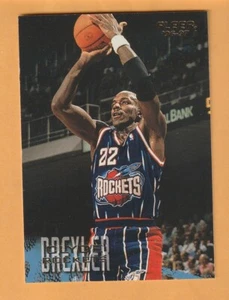 Clyde Drexler Houston Rockets 1996-97 Fleer #40 HOF 10O - Foto 1 di 2