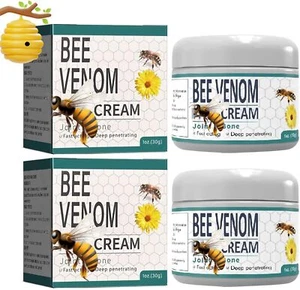 Gel crema veneno de abeja 2 piezas para articulaciones, espalda, cuello, manos, pies - 30 g cada uno - Imagen 1 de 12