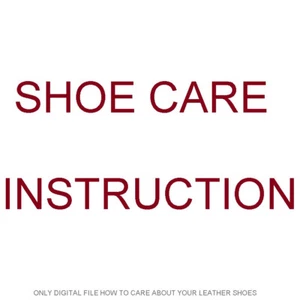 Image Picture Photo shoe care instruction for leather digital photo 6 - Picture 1 of 1