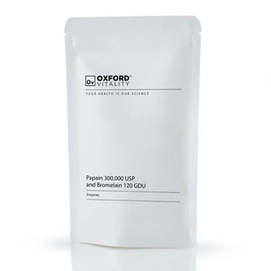 Papain 300,000USP & Bromelain 120GDU Tablets : Digestive Enzyme Health Support - Picture 1 of 4