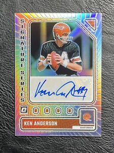 2023 Donruss Optic Signature Series Ken Anderson Auto 🔥 Cincinnati Bengals
