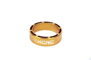 KCNC Hollow-design Cycle Bike Lightweight Headset Spacer 10mm 1pc Gold color - Picture 1 of 5