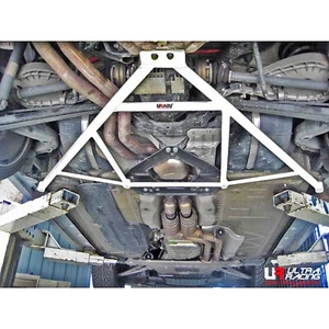 FOR BMW Z4 E85/E86 02-08 ULTRA RACING 6 POINTS REAR LOWER SUBFRAME MEMBER BRACE - Picture 1 of 15