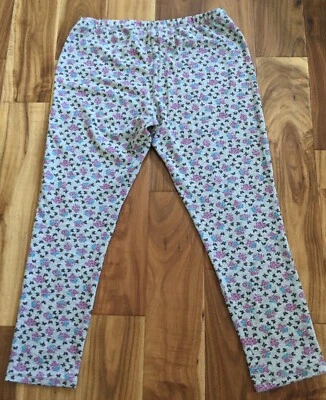 Mujer Xhilaration Ropa de Dormir Pijama Pantalón Púrpura Floral Azul Flor Mariposa XL Foto 1 de 4
