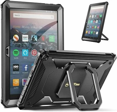 Funda giratoria 360° con agarre para Amazon Fire HD 10/10 Plus 11ª generación 2021 Foto 1 de 4