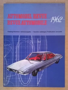 AUTOMOBIL REVUE / REVUE AUTOMOBILE - Catalogue annuel - 1962 - Etat Collector - Picture 1 of 24