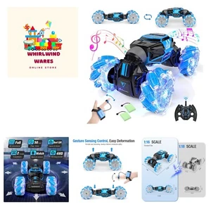 RC Stunt Car Toys for 6-12 Year Old Kids - Big Size 4WD Remote Control Car - ... - Picture 1 of 9