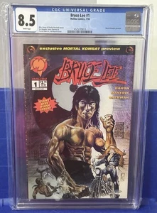 BRUCE LEE #1 BY MALIBU COMICS 1994 CGC 8.5 - Picture 1 of 3