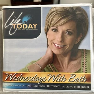 Wednesdays With Beth Moore 5 CD Set Vol 1 Life Today Beth Moore Bible Study - Picture 1 of 5