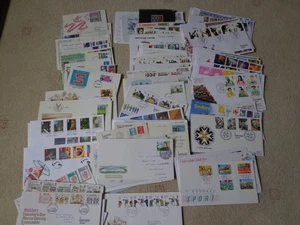 BRITISCHE ERSTTAGSBRIEFE BRIEFMARKEN KONVOLUT .. - Bild 1 von 1