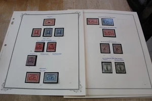 AUSTRALIA COLLECTION ON SCOTT PAGES GEORGE V / VI MINT LH/NH CAT $625+ 21 PGS - Picture 1 of 11