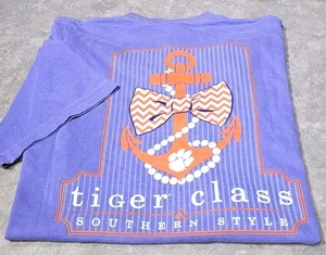 ¡NUEVO CON ETIQUETAS! CLEMSON TIGERS-Púrpura Cttn, Mujer SS, Camiseta Estampado Gráfico-(M) - Imagen 1 de 3