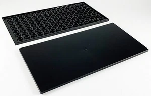1 neue Lego schwarz 8x16 Fliese riesig XL glatt große Straßenoberfläche Asphalt Straße Batman - Bild 1 von 1