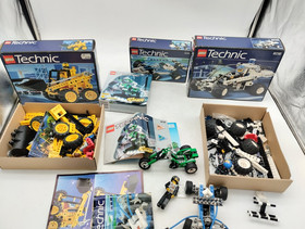 LEGO 8230 8235 8216 8236 Bundle Collection Technic Original Packaging Box Vintage Retro Technic