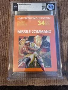 MISSILE COMMAND Atari 2600 WATA Graded 8.5 MINT / SEAL A+ BRAND NEW FACTORY SEAL - Picture 1 of 8
