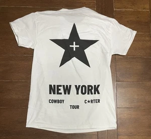 Beyonce Cowboy Carter Tour T Shirt Size S White New York  Exclusive Merch Error - Picture 1 of 3
