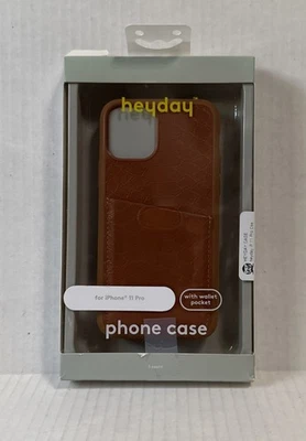 Heyday For iPhone 11 Pro Max Tan Crocodile Phone Case With Wallet Pocket - Image 1 of 4