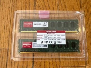GIGASTONE 16GB (2x8GB) DDR3/DDR3L 1600MHz DESKTOP PC RAM UPGRADE *NO RESERVE! - Picture 1 of 5