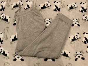 Adidas Uomo XL Grigio Golf Joggers Pantaloni Pile Grigio Felpa Extra Large - Foto 1 di 5