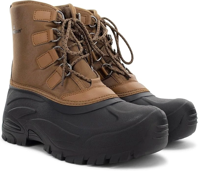 Botas de neve masculinas de inverno Staheekum | Impermeáveis, isoladas e frias classificadas para - Imagem 1 de 1