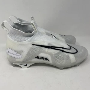 Nike Fußballschuhe weiß Alpha Menace Elite 3 Pure Platinum Herren Größe 14 NEU - Bild 1 von 6