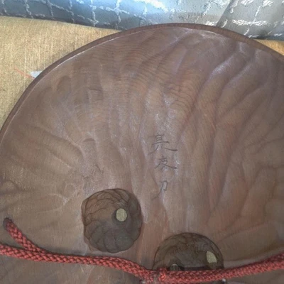 Masque japonais ancien noh bois sculpture traditionnelle masque shinto populaire - Photo 1/4