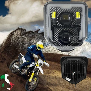 E24 Faro LED DRL Per 2017-2023 Husqvarna Enduro FE 250 350 450 501 TE 250i 300i - Foto 1 di 13