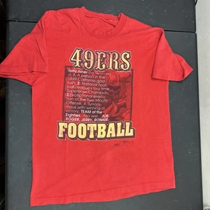 Vintage 1995 San Francisco 49ers Football Shirt Salem Sportswear Size Large USA - Bild 1 von 6
