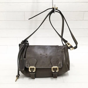 Bolso de Hombro Chloe Paddington Cuero Marrón Candado Llave Usado 1043 - Imagen 1 de 9