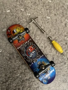 Vintage Tech Deck World Industries Devil Man Flame Boy Wet Willy tastiera - Foto 1 di 7