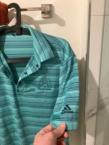 Trump National Bedminster Logo Adidas Golf Poloshirt Herren Erwachsene Medium - Bild 1 von 2