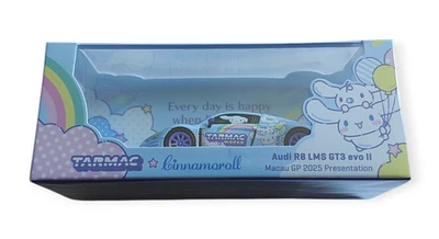 Tarmac Works Audi R8 LMS GT3 Evo II Macau GP 2025 Presentation Cinnamoroll - Image 1 of 2