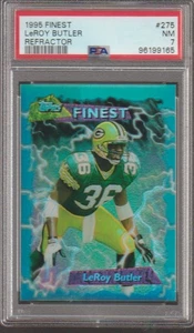 1994 Topps Finest #153 TERRELL BUCKLEY Refractor PSA 7 NM/MT Green Bay Packers - Picture 1 of 1