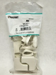 20 PIECES - NEW SEALED - Panduit Pan-Way Raceway Right Angle Fitting RAF3IW-E - Picture 1 of 4