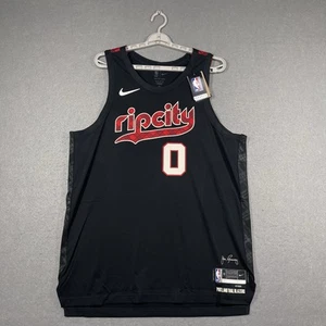 Portland Trail Blazers Jersey XL #0 Damian Lillard City Edition Nike Dri Fit ADV - Picture 1 of 13