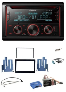 Pioneer 2DIN DAB Lenkrad Bluetooth USB CD Autoradio für Porsche Boxster 09-12 - Bild 1 von 9