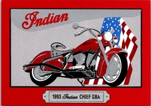 Indian Motorcycle Trading Card 1993 Indian Chief GBA No. 13086 - Picture 1 of 2