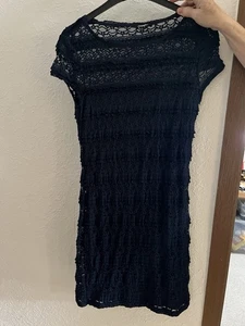 Kleid Dunkelblau Spitze Kurz Größe S/M Jennyfer  - Bild 1 von 4