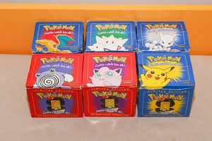 Burger King 1999 Pokémon 23K Gold Plated Trading Cards Complete Set 6 Poke Balls - Picture 1 of 24