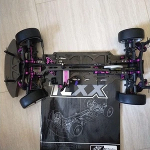 HB Racing HB-TCXX Touring RC Car Carbon Fiber Purple Parts Belt Drive 1/10 - Picture 1 of 11