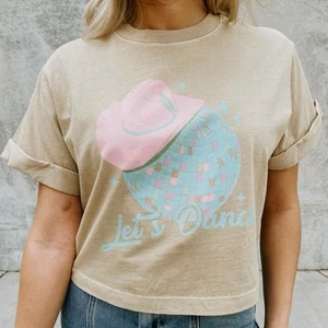 T-shirt maglietta crop top ragazza pericolosa taglia L nuova - Foto 1 di 6