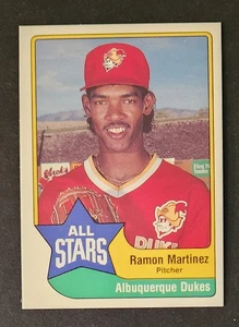 1989 TCMA PCL All-Stars #40 Ramon Martinez NM-MT Minor League Albuquerque Dukes - Picture 1 of 2