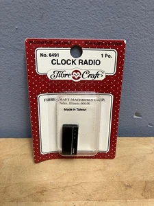 Vintage Fibre Craft Puppenhaus Radiouhr • NEU - Bild 1 von 7