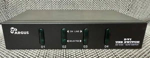 Argus 4x DVI USB KVM Switch AS-41DA - Bild 1 von 4