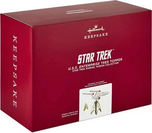 Hallmark Keepsake 2020 Star Trek U.S.S. Enterprise Mirror Mirror Tree Topper - Picture 1 of 4