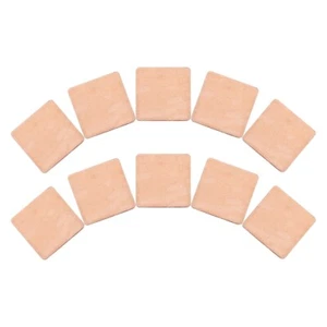 10 Pcs Thermalkupferblatt Kühlkissen Für Computerlaptop Computer-Kühlkörper - Photo 1/12