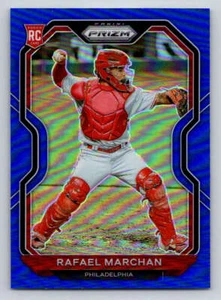 2021 Panini Prizm Prizms Blue #151 Rafael Marchan (ref 199287) - Picture 1 of 2